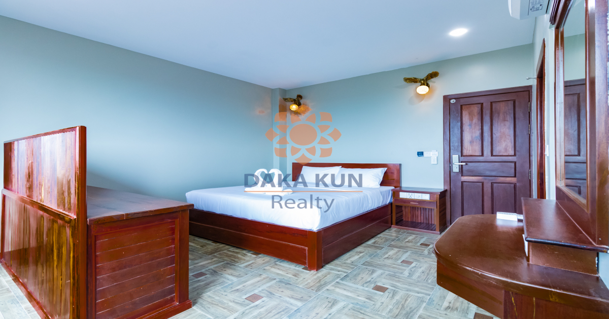 1 Bedroom Apartment for Rent In Siem Reap City-Chreav