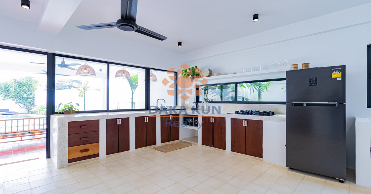 3 Bedrooms Modern Villa For Rent In Siem Reap City