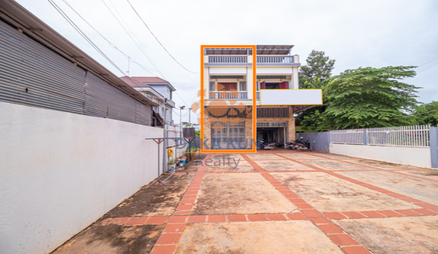 Shophouse for Rent in Krong Siem Reap-Svay Dangkum