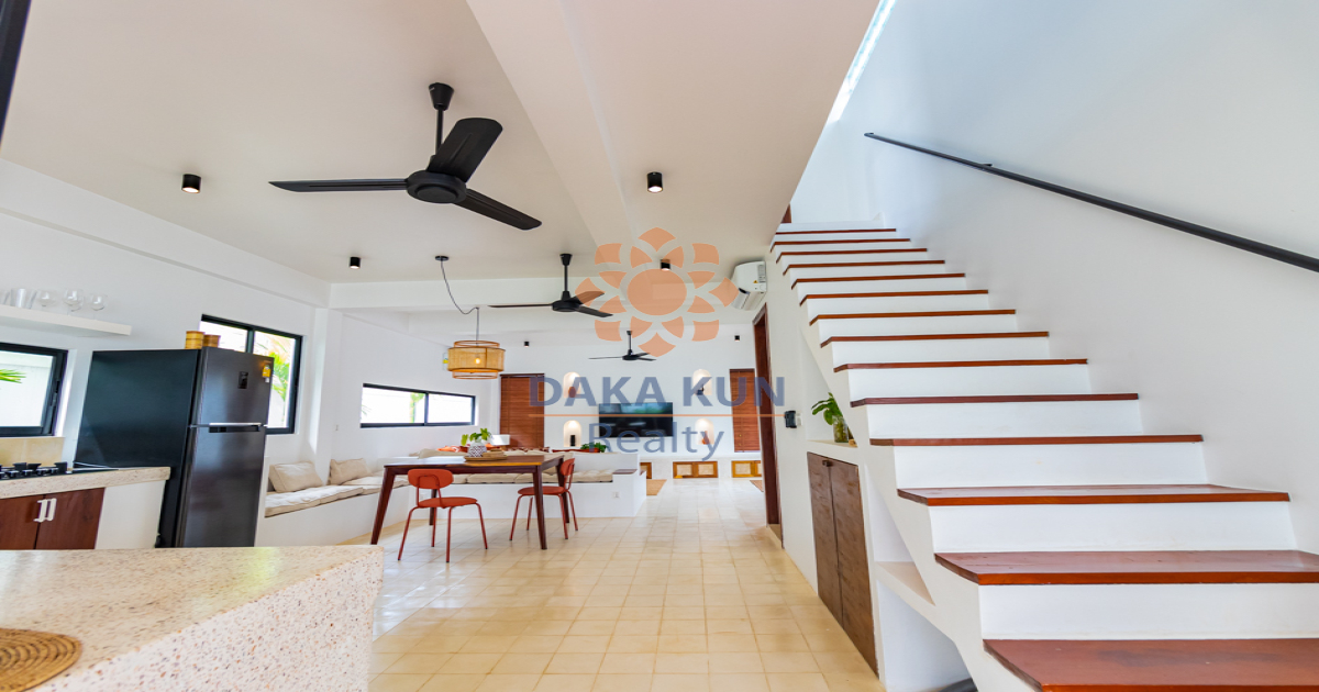 3 Bedrooms Modern Villa For Rent In Siem Reap City