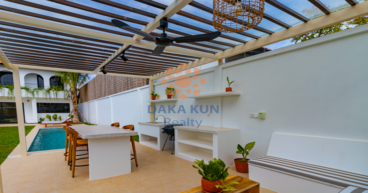 4 Bedrooms Villa For Rent In Siem Reap City- Svay Dangkum