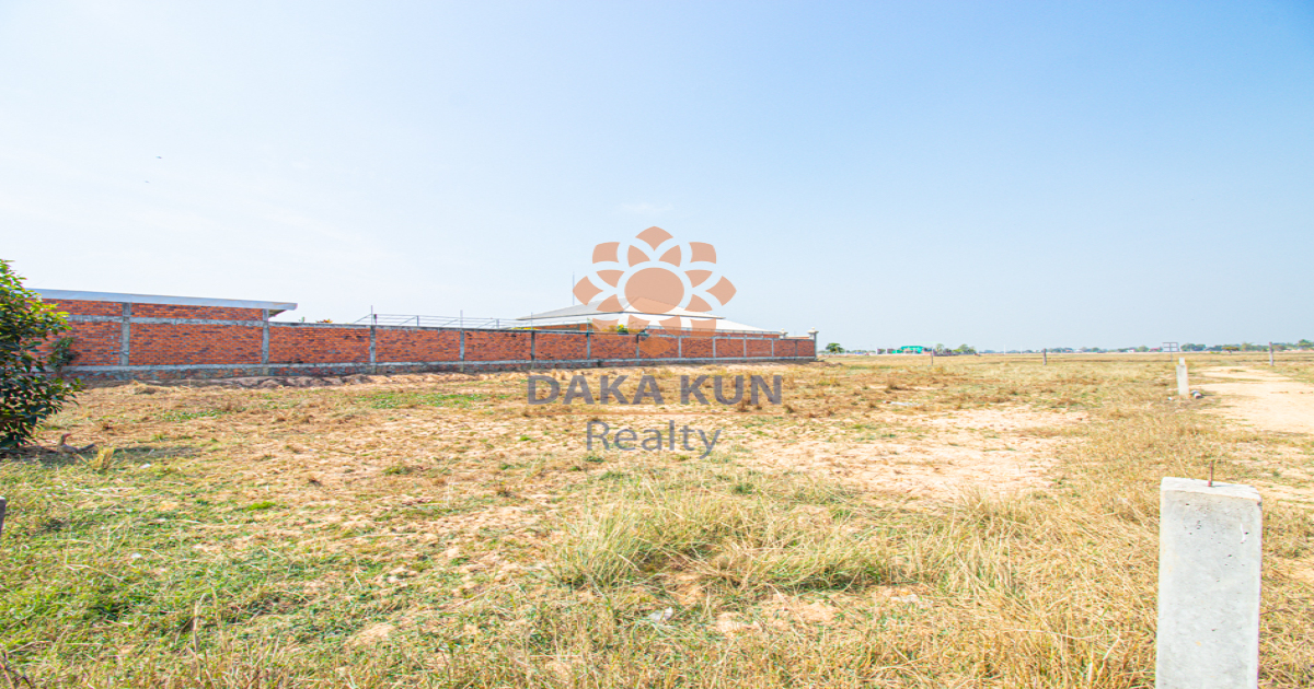 Land For Sale In Siem Reap City-Sambuor