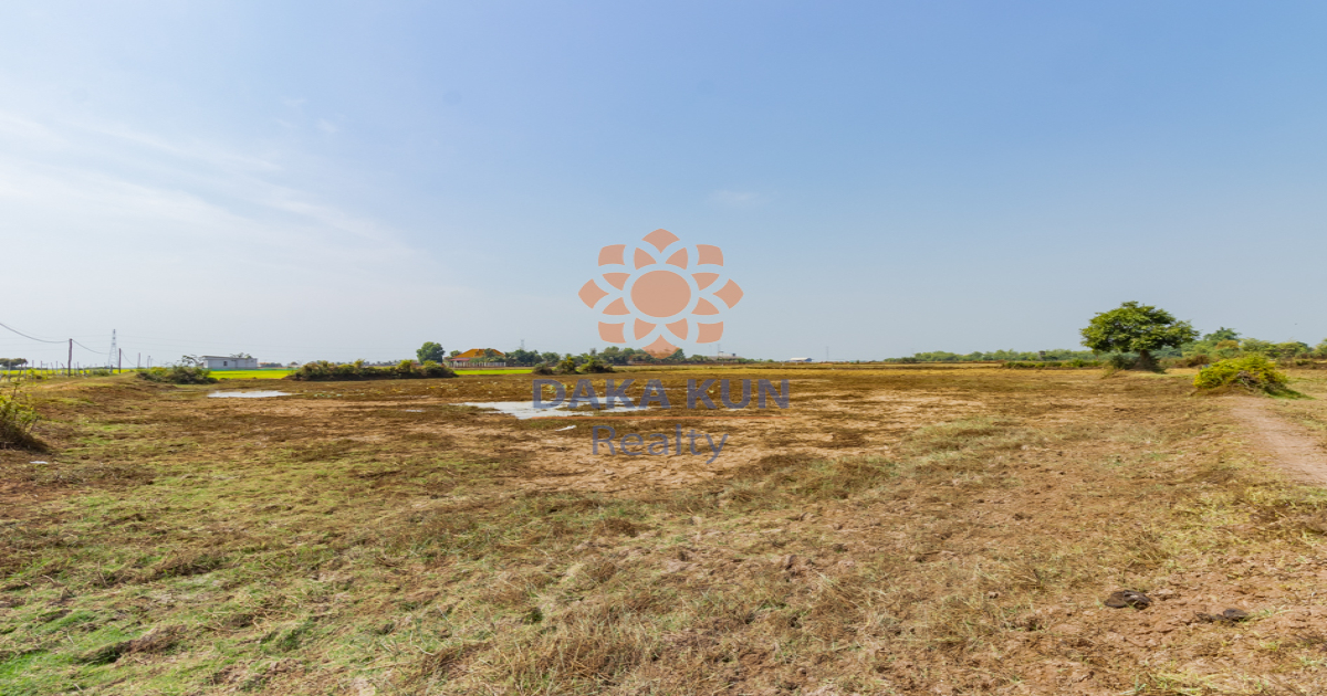 Land For Sale In Siem Reap City-Sambuor