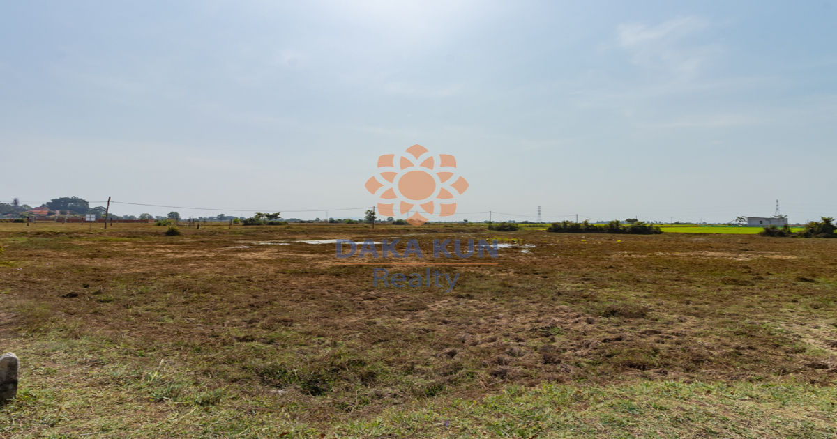 Land For Sale In Siem Reap City-Sambuor