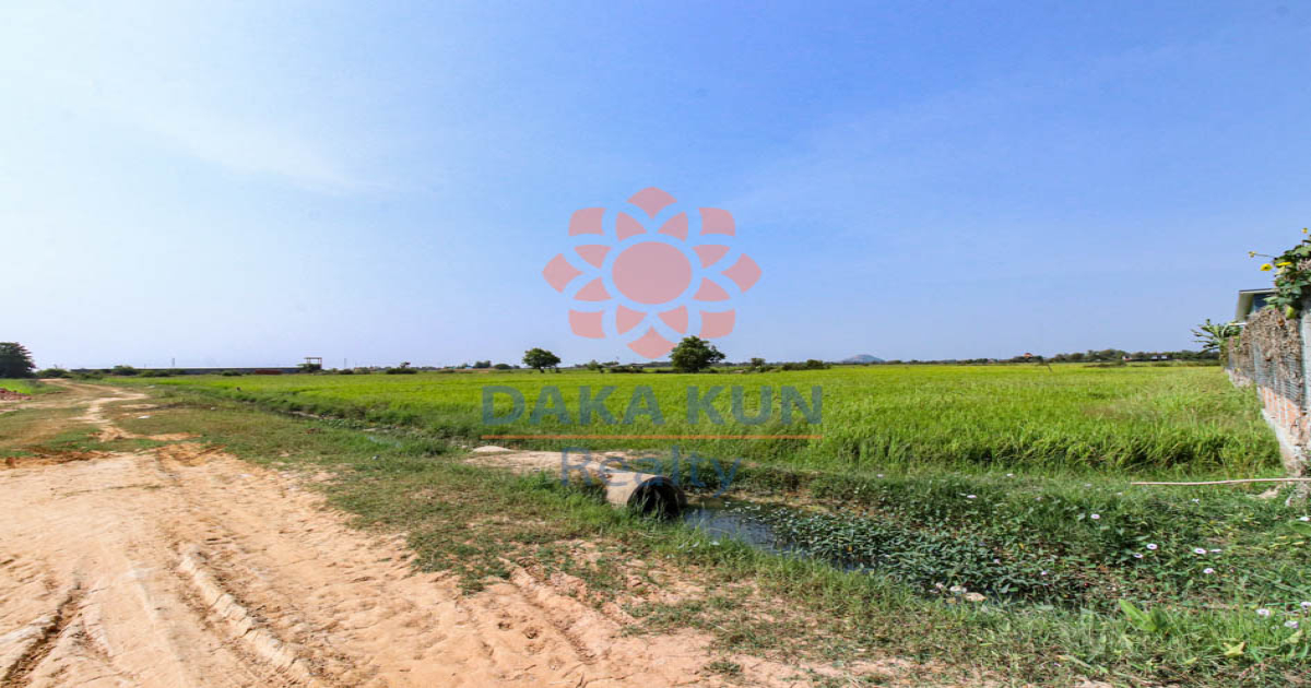 Land for Sale behind Lagoon Siem Reap