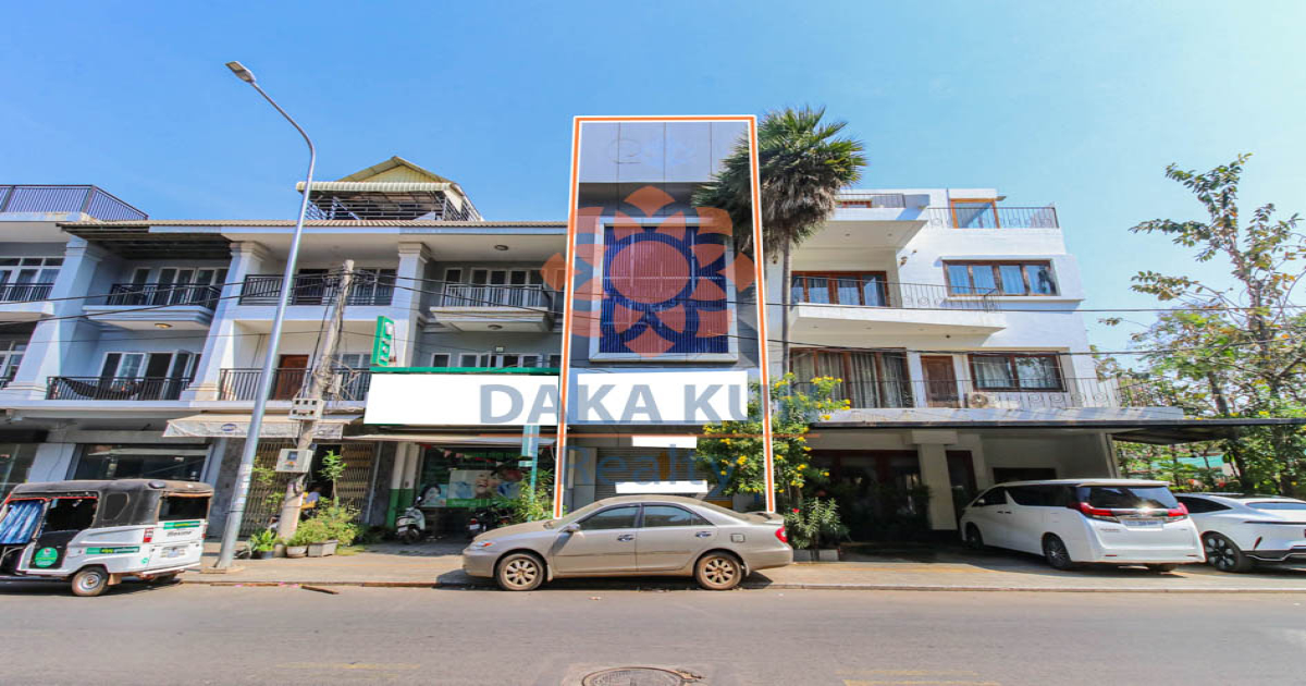 Commercial House for Sale on 7 Makara Road, in Siem Reap City