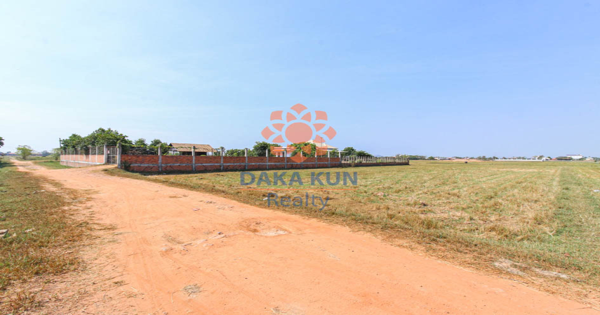 Land for Sale in Siem Reap City, Chreav