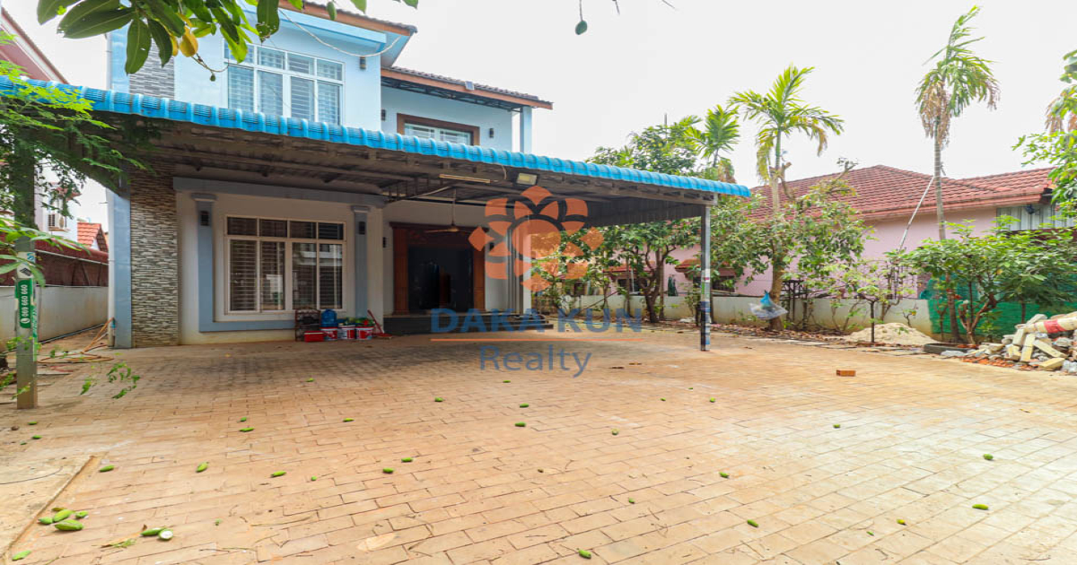 4 Bedrooms House for Rent in Siem Reap City, Sala Kamreuk