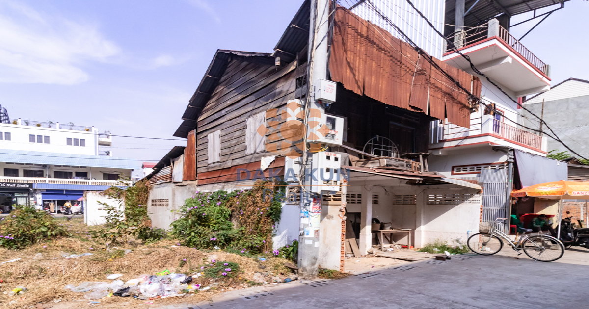 Land and House For Rent in Wat Bo-Siem Reap City