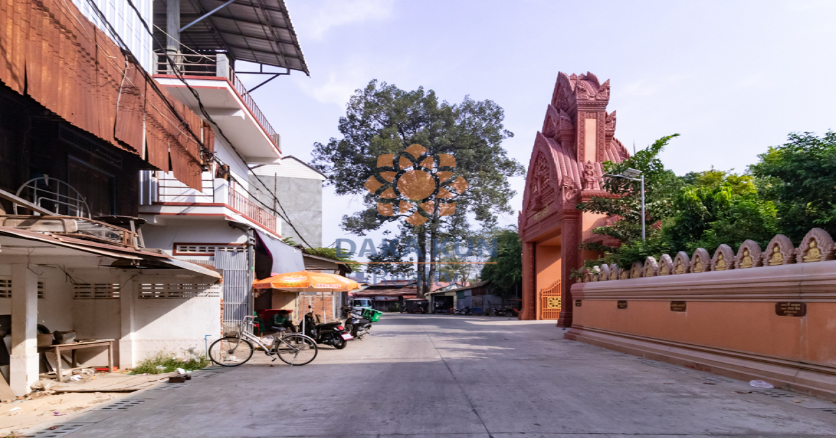 Land and House For Rent in Wat Bo-Siem Reap City