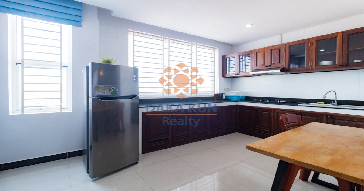 1 Bedrooms Apt For Rent In Siem Reap City-Wat Bo