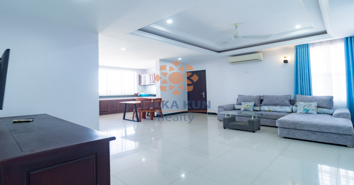1 Bedrooms Apt For Rent In Siem Reap City-Wat Bo