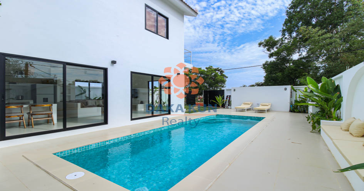 Modern Villa with Swimming Pool for Sale in Siem Reap City