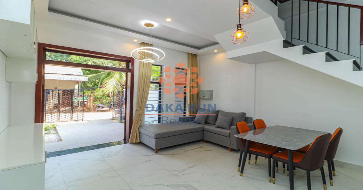 4 Bedrooms House for Rent in Siem Reap City, Sala Kamreuk