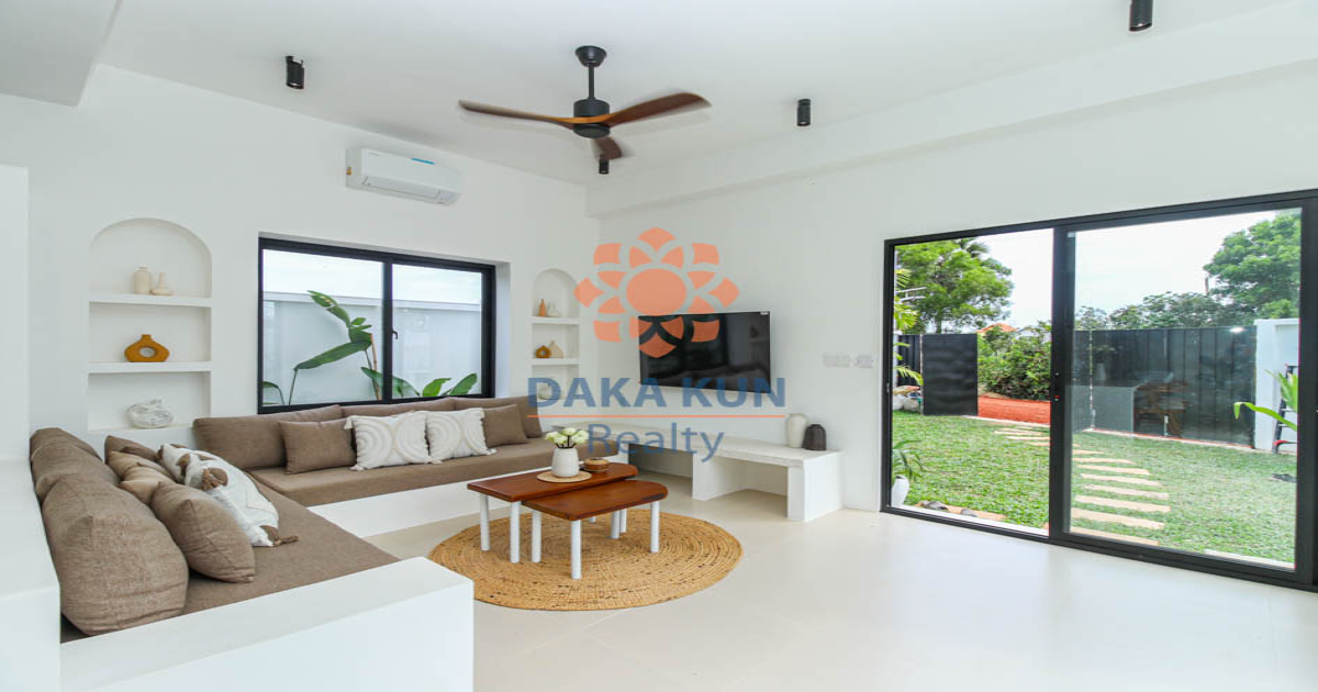 Modern Villa with Swimming Pool for Sale in Siem Reap City