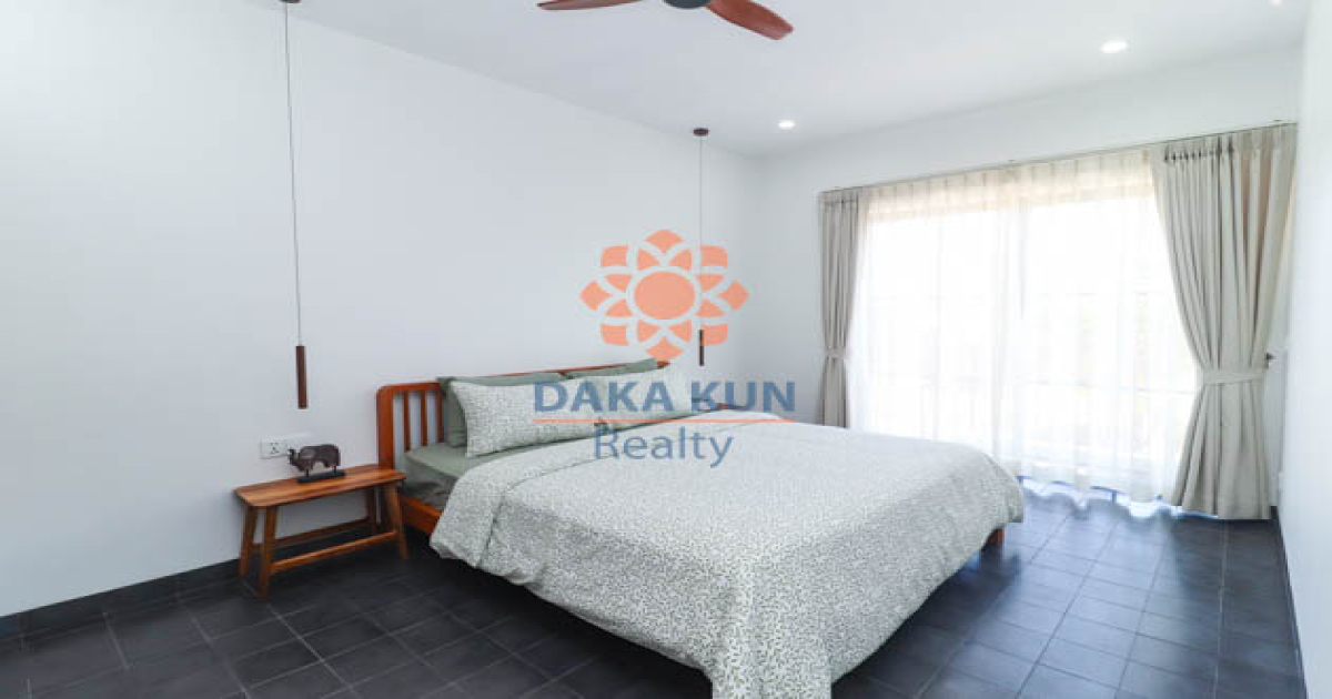 Villa with Swimming Pool for Rent in Siem Reap City, Svay Dangkum
