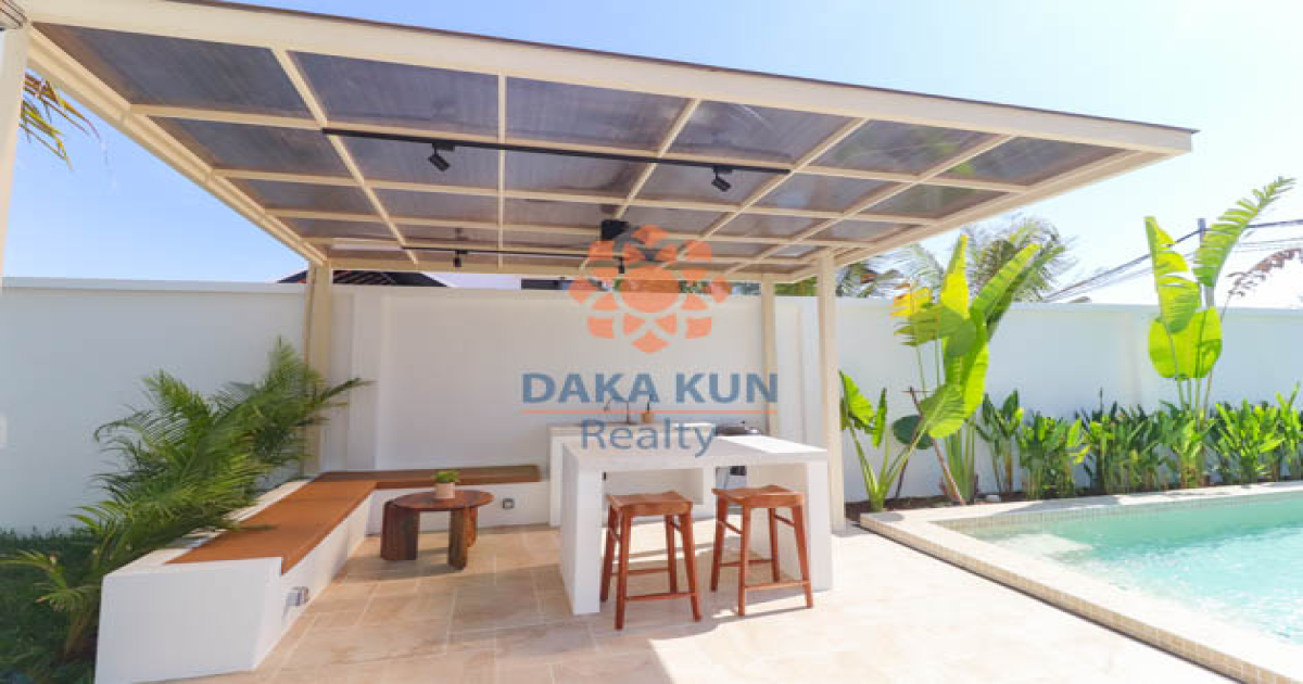 Villa with Swimming Pool for Rent in Siem Reap City, Svay Dangkum