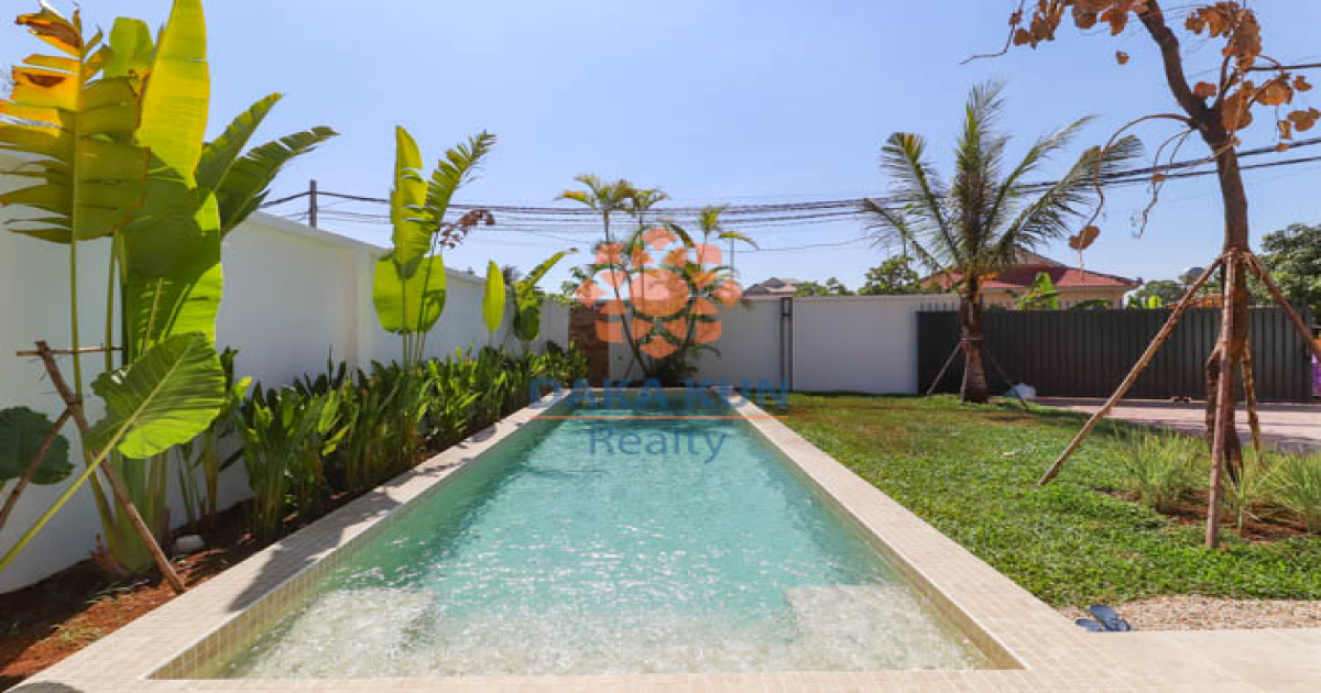 Villa with Swimming Pool for Rent in Siem Reap City, Svay Dangkum