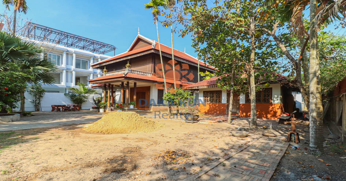 5 Bedrooms House for Rent in Siem Reap City, Sla Kram
