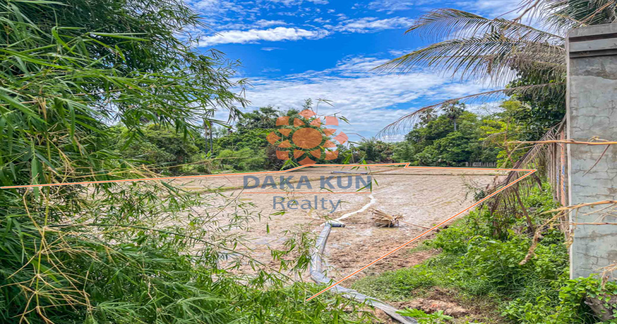 Land for Sale in Siem Reap City, Sangkat Sambour