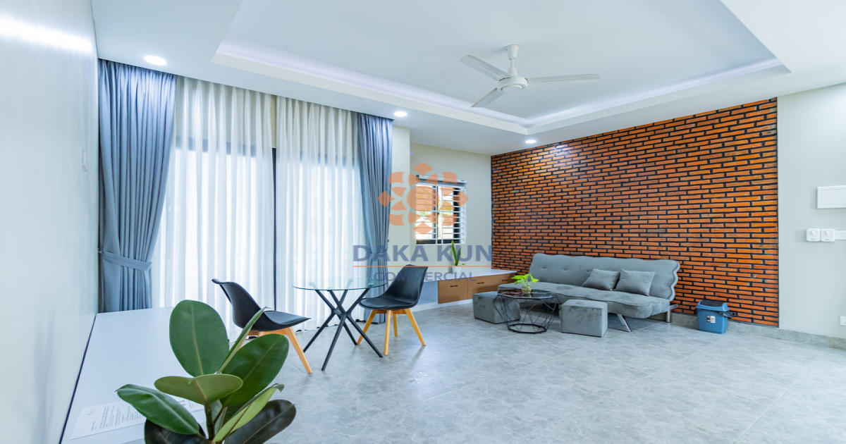 2 Bedrooms Apartment for Rent In Siem Reap City-Svay Dangkum