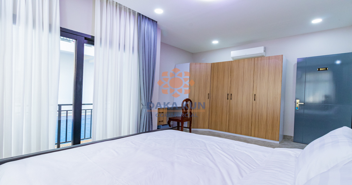 2 Bedrooms Apartment for Rent In Siem Reap City-Svay Dangkum
