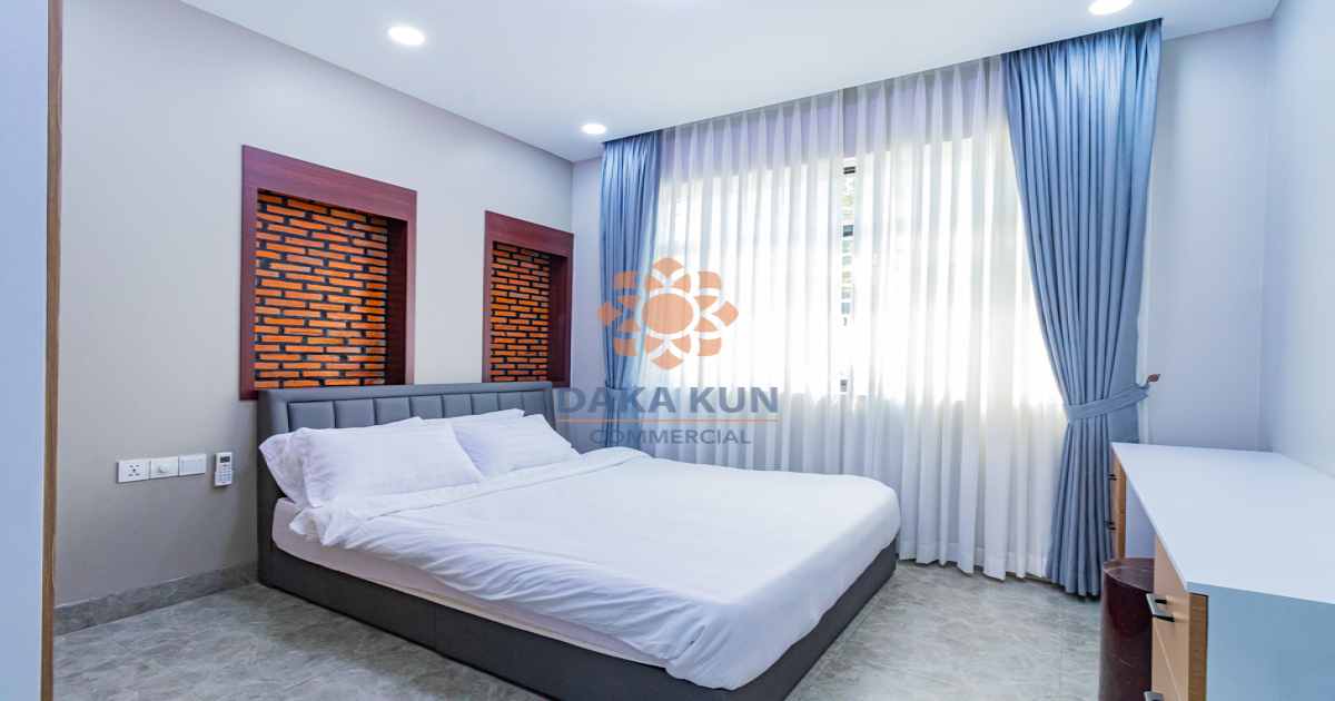 2 Bedrooms Apartment for Rent In Siem Reap City-Svay Dangkum