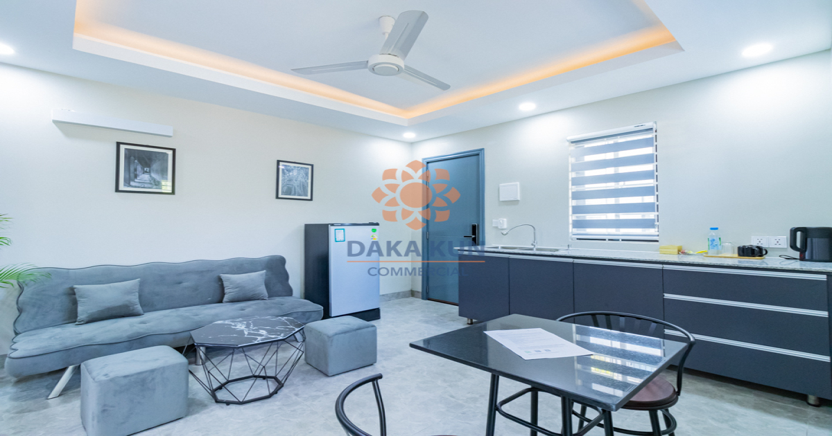 1 Bedrooms Apt For Rent In Siem Reap City-Sala Kamreuk
