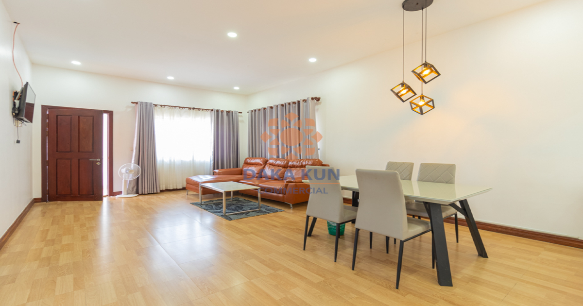 2 Bedrooms Apartment for Rent In Siem Reap City-Sala Kamreuk