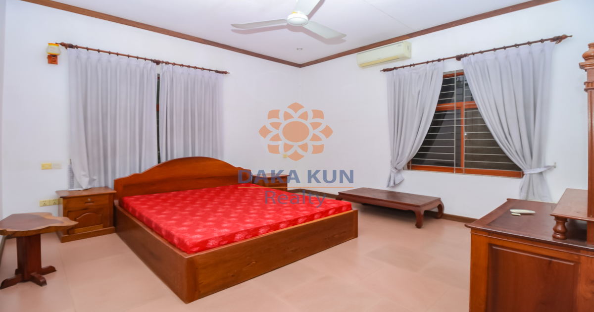 3 Bedrooms House for Rent in Siem Reap City, Sla Kram