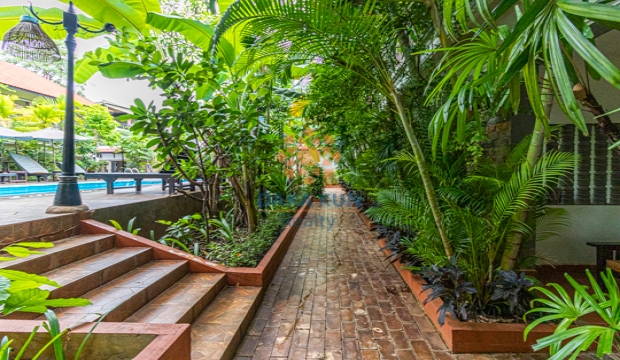 21 Bedrooms Hotel for Sale with Swimming Pool in Siem Reap