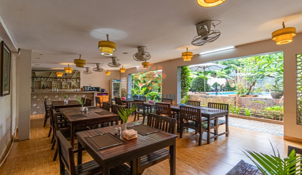 21 Bedrooms Hotel for Sale with Swimming Pool in Siem Reap