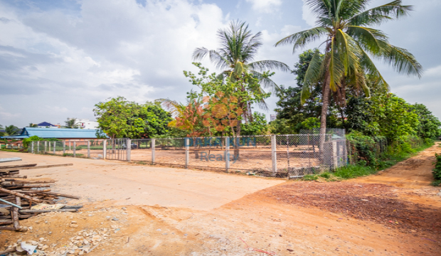 Land for Sale in Krong Siem Reap-near Sok San Rd
