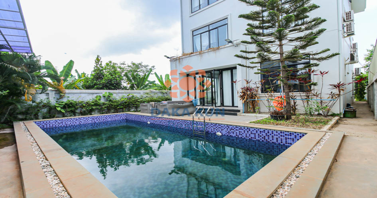 House with Swimming Pool for Sale in Siem Reap City