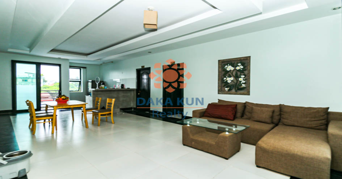 2 Bedrooms Apartment for Rent in Siem Reap City, Svay Dangkum