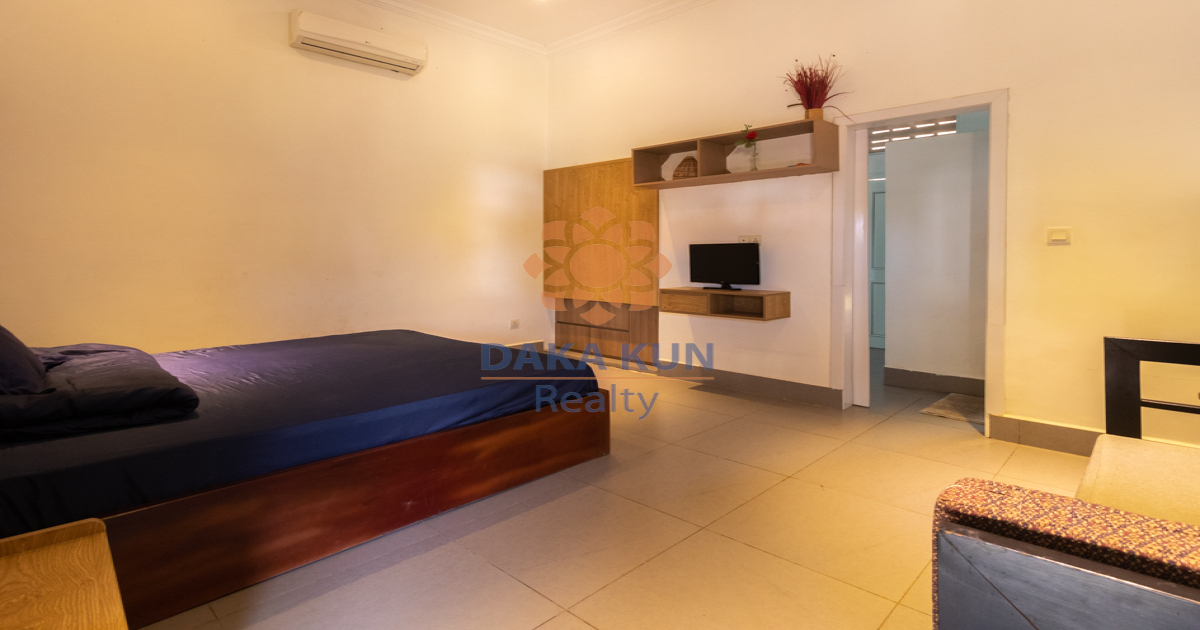 Studio Apartment for Rent in Siem Reap city-Svay Dangkum