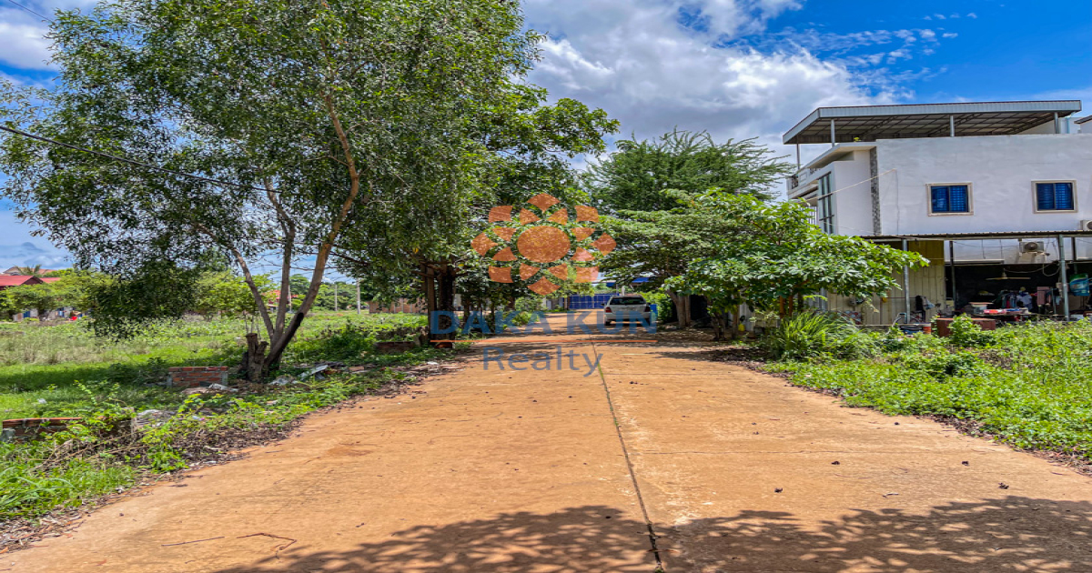 Plot Land for Sale in Siem Reap City, Chreav