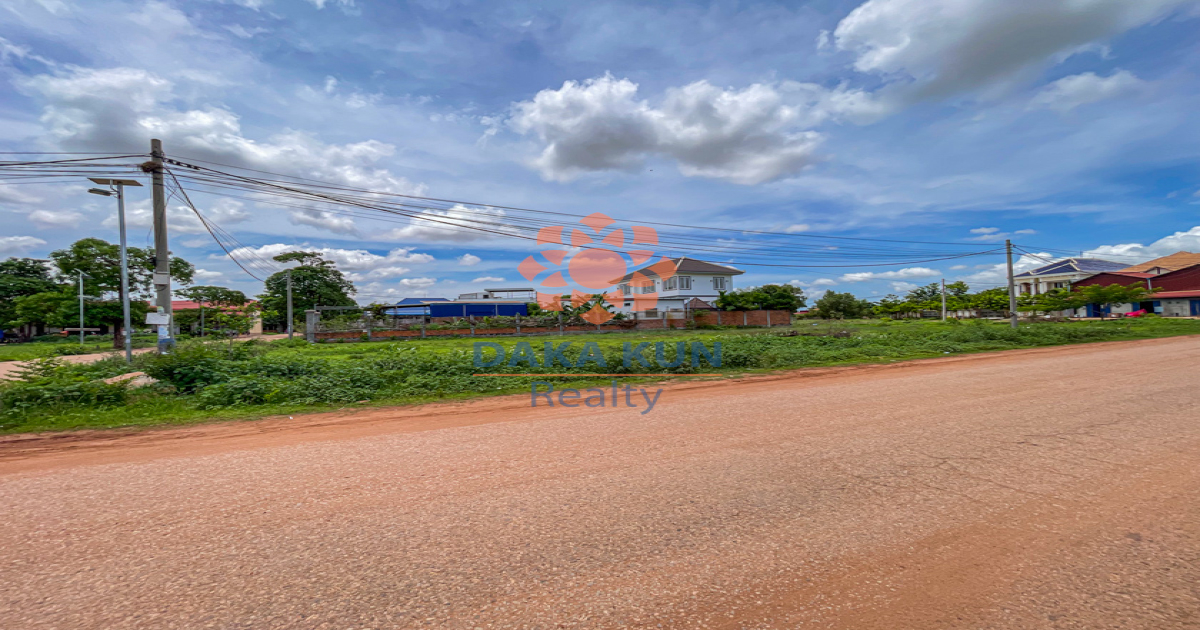 Plot Land for Sale in Siem Reap City, Chreav