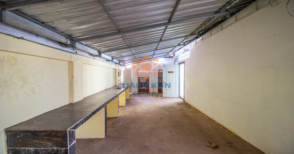 Commercial Space for Rent Near Riverside in Siem Reap City