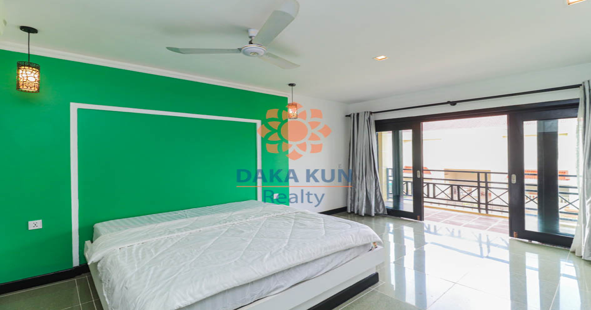 1 Bedroom Apartment for Rent near Angkor Market II, in Siem Reap City