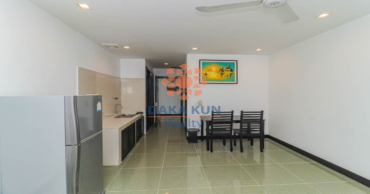 1 Bedroom Apartment for Rent near Angkor Market II, in Siem Reap City
