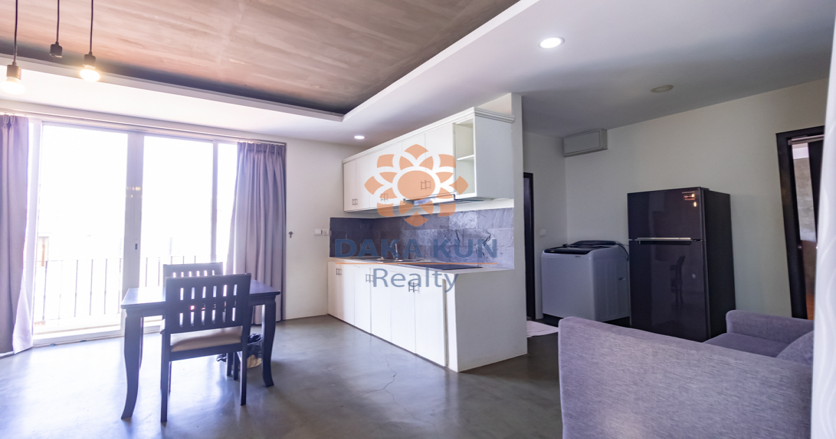 1 Bedrooms Apartment for Rent in Siem Reap City-Svay Dangkum