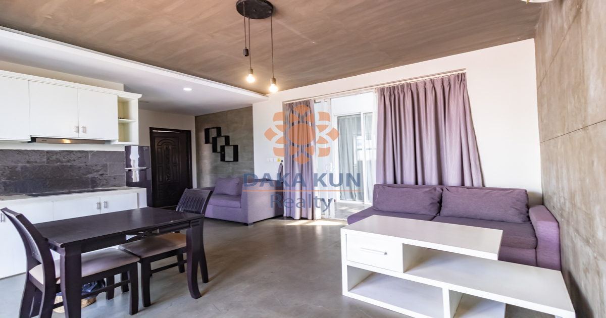 1 Bedrooms Apartment for Rent in Siem Reap City-Svay Dangkum
