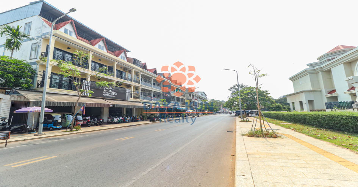 Apartment Building for Sale in Siem Reap City, on the Main Road
