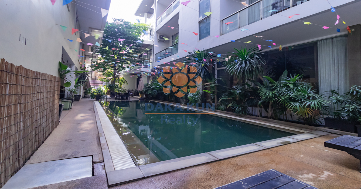 1 Bedrooms Apartment for Rent in Siem Reap City-Svay Dangkum