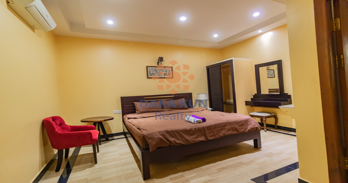 2 Bedrooms apartment with Swimming Pool for Rent In Siem Reap City