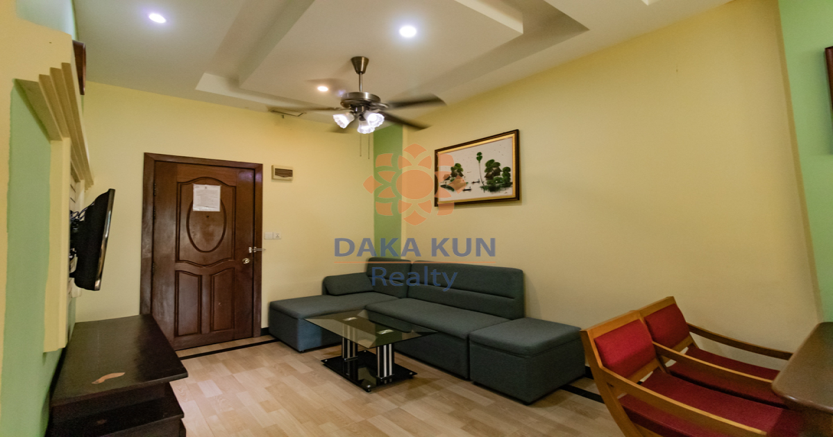 2 Bedrooms apartment with Swimming Pool for Rent In Siem Reap City