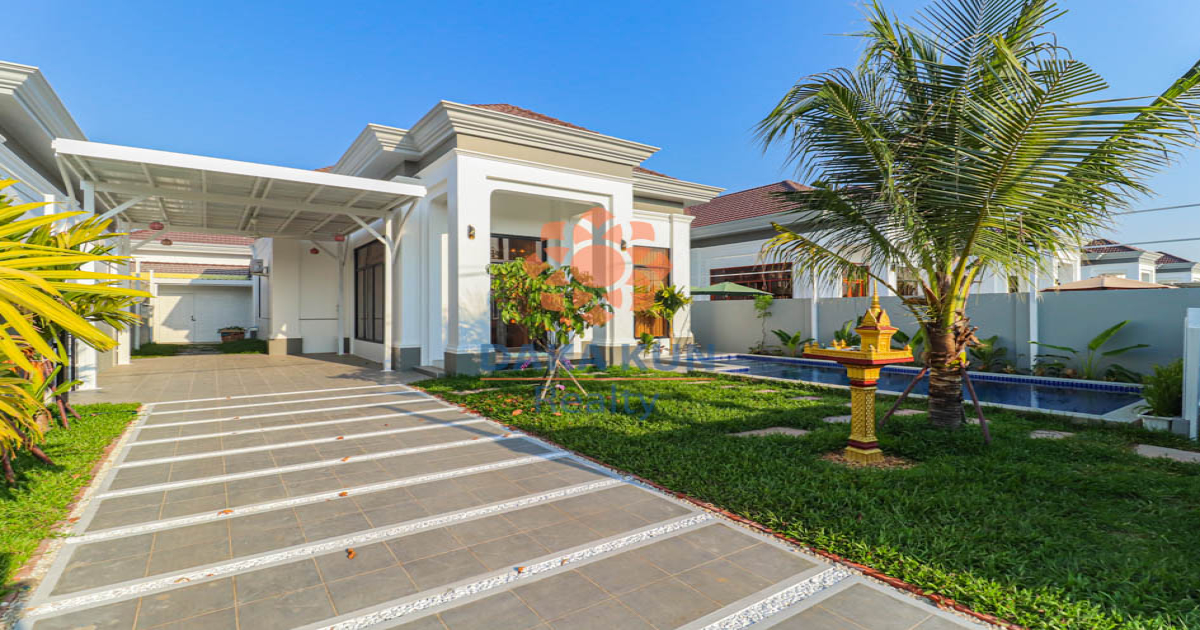 Villa with Swimming Pool for Sale in Siem Reap City