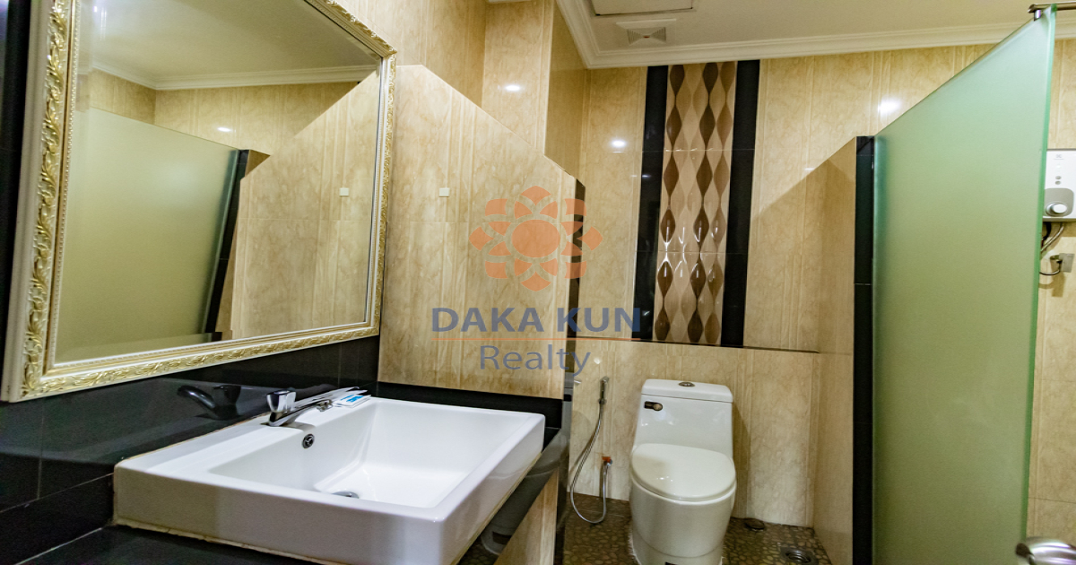 1 Bedroom Apt for rent with Pool in Siem Reap City-Kok Chork