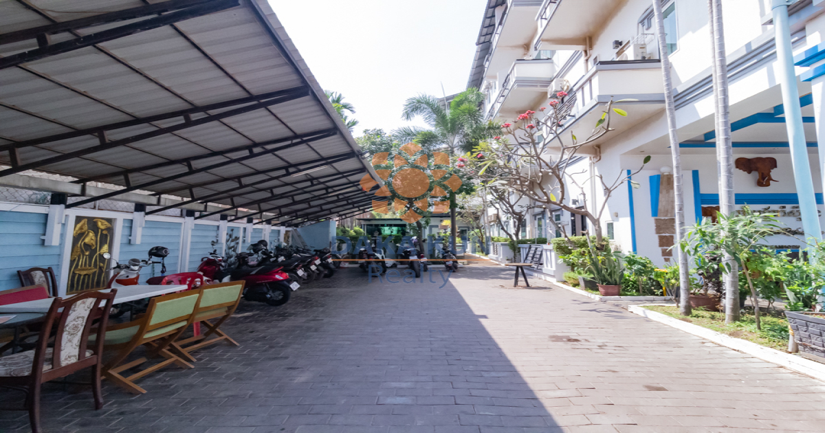 1 Bedroom Apt for rent with Pool in Siem Reap City-Kok Chork